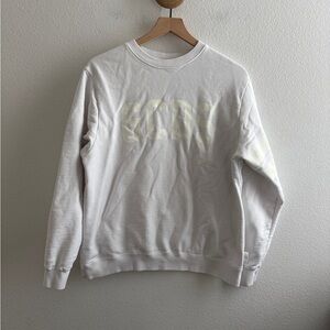 GCDS White Logo Sweatshirt